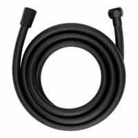 Doucheslang Wenko design Mat zwart Plastic