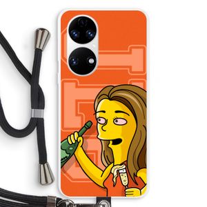 Jamie Lee Simpson: Huawei P50 Transparant Hoesje met koord