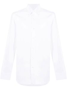 Barba chemise en coton à boutonnière - Blanc