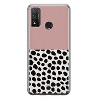 Huawei P Smart 2020 siliconen hoesje - Pink dots - thumbnail