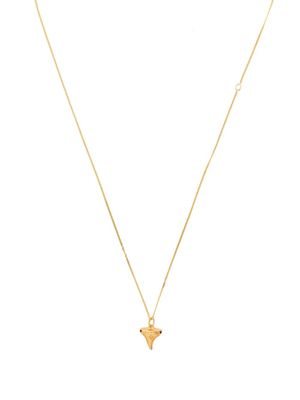 True Rocks collier à pendentif dent de requin - Or
