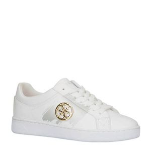 guess sneakers wit goud