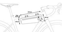 Zefal Zéfal frametas "z adventure c-serie" frame bag zéfal z adventure c2 2,2l