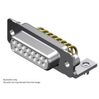 Molex 1731091896 D-sub connector Aantal polen: 9 Soldeerpennen 1 stuk(s)