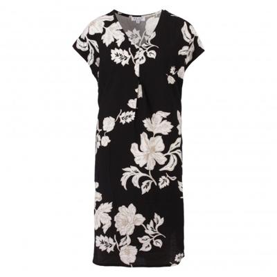 Enjoy - Zwart | Dames | Jurk | Zwart | XL/XXL | regular | Kamst mode
