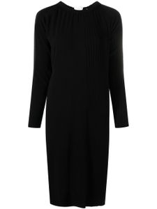 Fabiana Filippi robe à col rond - Noir