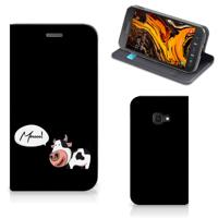 Samsung Galaxy Xcover 4s Magnet Case Cow
