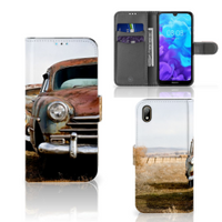 Huawei Y5 (2019) Telefoonhoesje met foto Vintage Auto - thumbnail