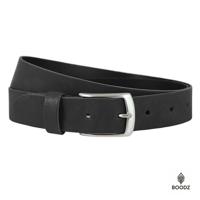 Boodz Leren Riem 3.5 cm Zwart Boodz Leren Riem 3.5 cm Zwart
