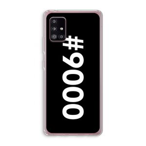 #9000: Samsung Galaxy A51 5G Transparant Hoesje