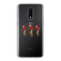 Jingle Ladies: OnePlus 7 Transparant Hoesje