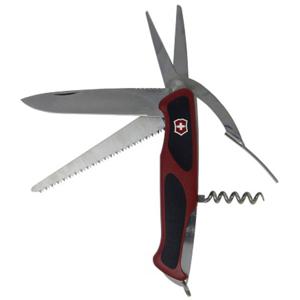 Victorinox RangerGrip 71 0.9713.C Zwitsers zakmes Aantal functies 7 Zwart, Rood