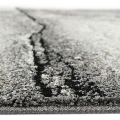 Vloerkleed Marmer Design Earth-Grijs-80 x 150 cm