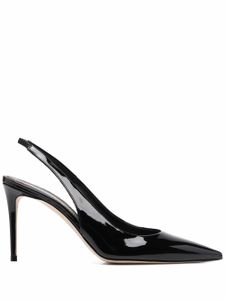 Scarosso escarpins Sutton en cuir - Noir