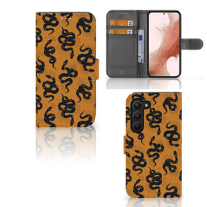 Telefoonhoesje met Pasjes voor Samsung Galaxy S23 Snakes