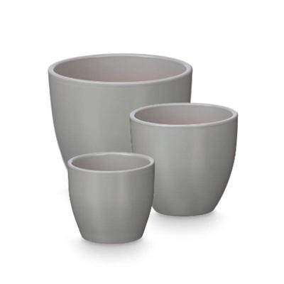 Pottenset Ibergarden Grijs Klei Ø 14 cm Ø 22 cm Ø 17 cm 3 Onderdelen
