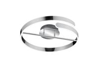 Trio Led plafondlampParma chroom - R67071106