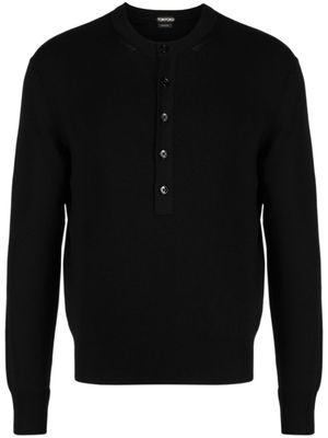 TOM FORD haut en maille fine - Noir