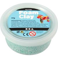 Creativ Company Foam clay glitter lichtgroen - 35gr.