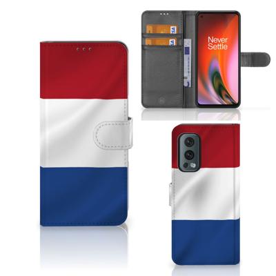 OnePlus Nord 2 5G | Bookstyle Case | Nederlandse Vlag