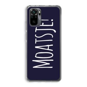 Moatsje!: Xiaomi Redmi Note 10 Pro Transparant Hoesje