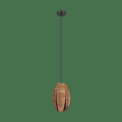 Eglo Landelijke hanglampMongu 1 Ø 18cm - 43294