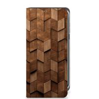 Book Wallet Case voor Samsung Galaxy A16 5G/4G Wooden Cubes