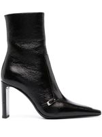 Saint Laurent bottines Vendome en cuir - Noir