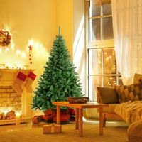 180cm Kunstkerstboom Dennenboom Kerstboom met 1000 PVC Dennennaalden Groen
