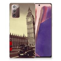 Samsung Note 20 | Silliconen Back Cover | Londen