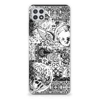 Silicone Back Case Samsung Galaxy A22 5G Skulls Angel - thumbnail