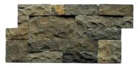 Steenstrips 10 Gray Brown Marmer 25x50 cm