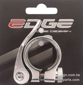 Edge Zadelpenklem ø31.8 aluminium met snelspanner -