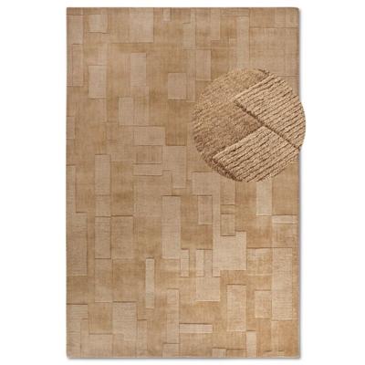 Wollen Vloerkleed Wilhelmine - Beige maat: 250x80cm - materiaal: Wol - Dekbed-Discounter.nl