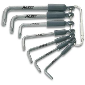 Hazet HAZET Binnen-Torx Haakse schroevendraaierset T 8, T 10, T 15, T 20, T 25, T 30, T 40 7-delig