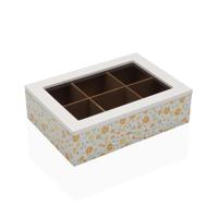 Doos-Juwelenkistje Versa Hout 17 x 7 x 24 cm