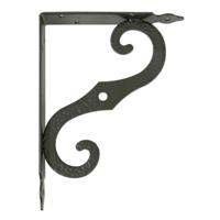 Muurbeugel AMIG 2-8 202 Planken Zwart Staal (20 x 15 cm)