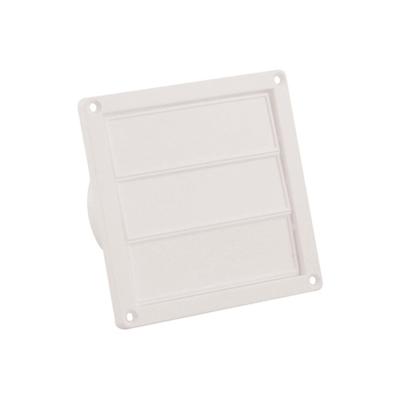 Nedco lamellenrooster - 3 lamellen - 160 x 160 mm - wit - 62500500