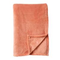 Dutch Decor Plaid 130x160 cm - OWEN - zachte coral fleece - roze - thumbnail