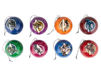 DISNEY 8 Kerstballen (Avengers)