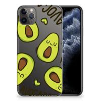 Apple iPhone 11 Pro Max Telefoonhoesje met Naam Avocado Singing