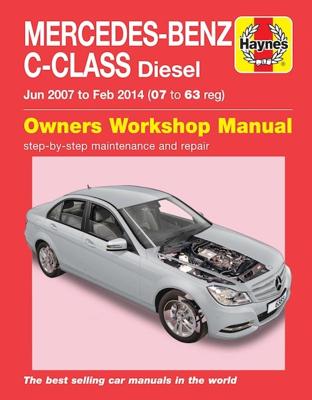 Haynes Werkplaatshandboek Mercedes-Benz C-Class diesel (Jun 2007-Feb 2014) 6389