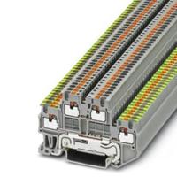 Phoenix Contact 3208553 Randaardeleidingklem 2-etages 3.5 mm Snelaansluiting Grijs 50 stuk(s)