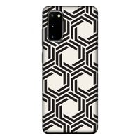 Geometrisch patroon: Samsung Galaxy S20 Tough Case