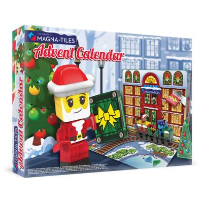 Magna-Tiles MicroMAGS Adventskalender 34 stuks