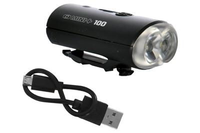 OXC Ultratorch Mini + Voorlicht 100lm USB - Zwart OXC Ultratorch Mini + Voorlicht 100lm USB - Zwart