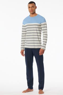 Schiesser Pyjama lichtblauw