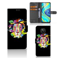 Xiaomi Redmi Note 9 Pro | Note 9S Leuk Hoesje Lion Color | Portemonnee hoesje