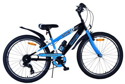 Volare Sportivo 24 Inch 31 cm Jongens 7V V Brakes Blauw/Zwart