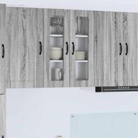 Keukenkast aan de muur met plank Grijs Sonoma 60 x 31 x 80 cm Keukenkast aan de muur met plank Grijs Sonoma 60 x 31 x 80 cm